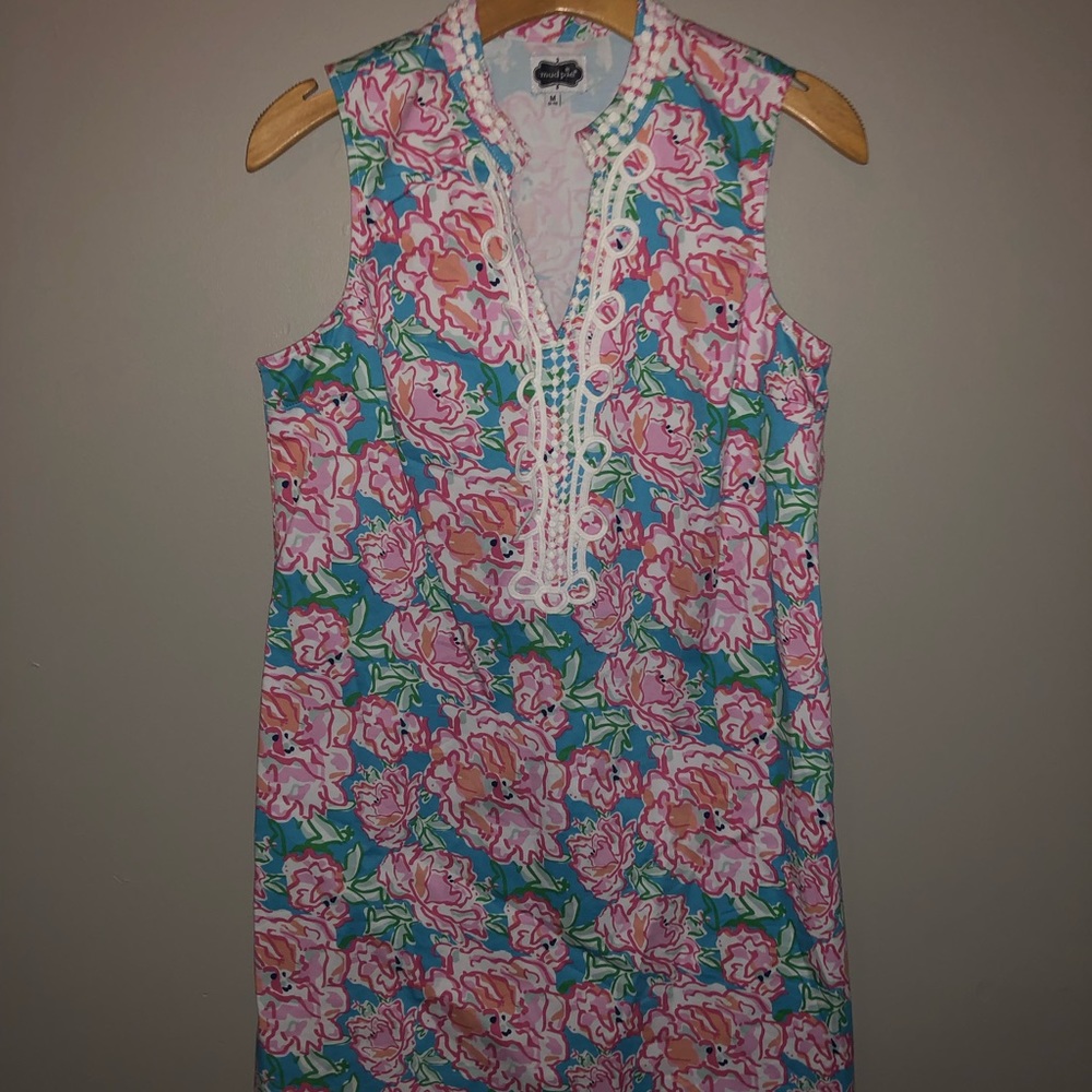 Bright floral mud pie sleeveless dress